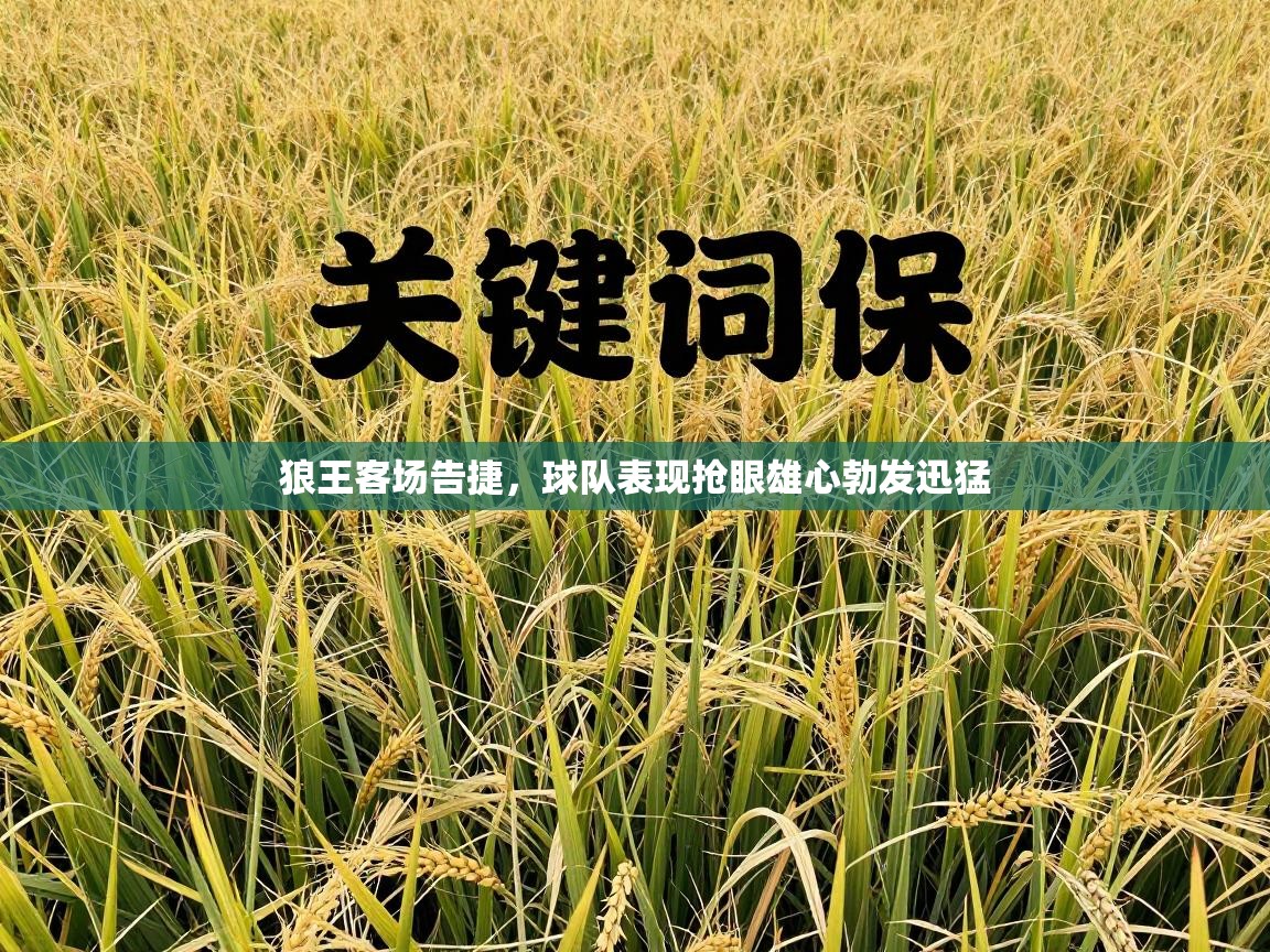 狼王客场告捷，球队表现抢眼雄心勃发迅猛  第1张